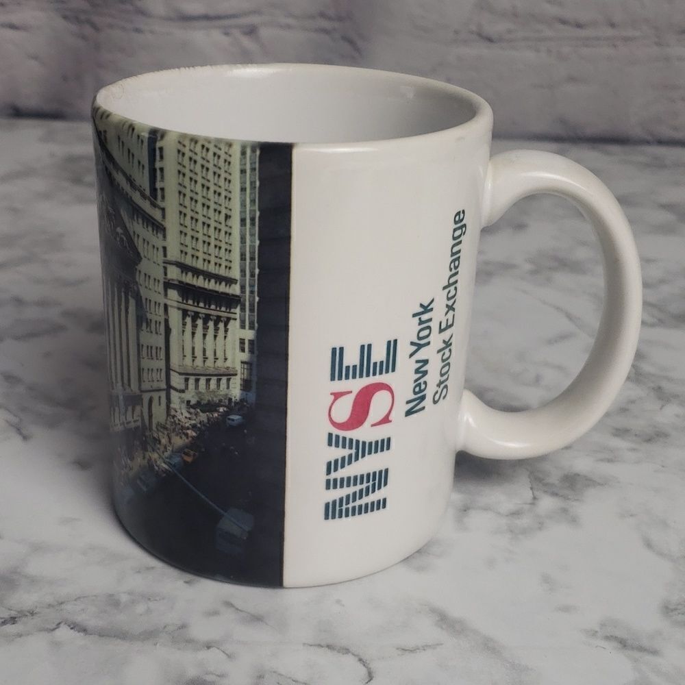 Vintage New York Stock Exchange Coffee Mug‎